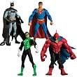 Superman Batman Series 6 Action Figure Set